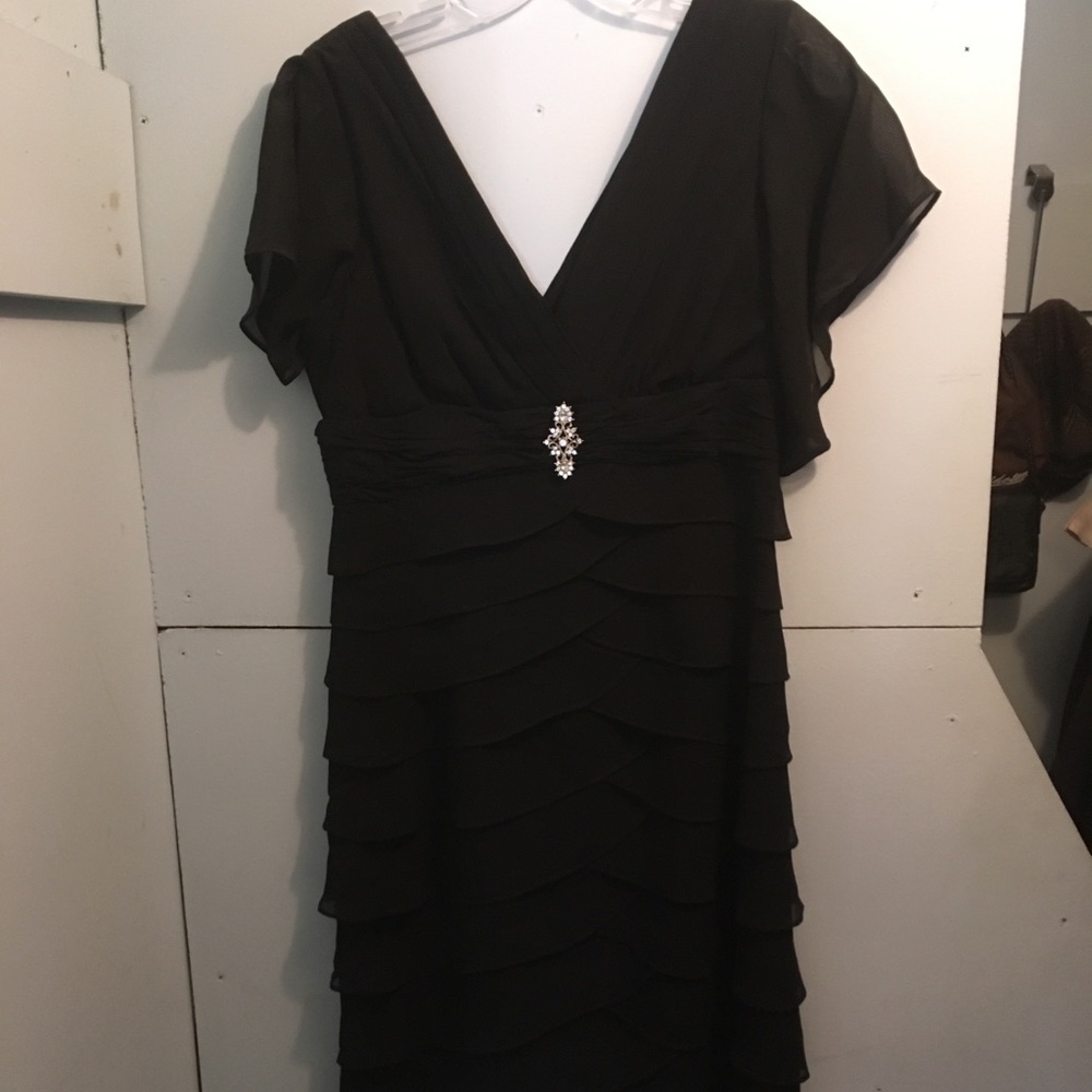 Size 10 black semi formal dress